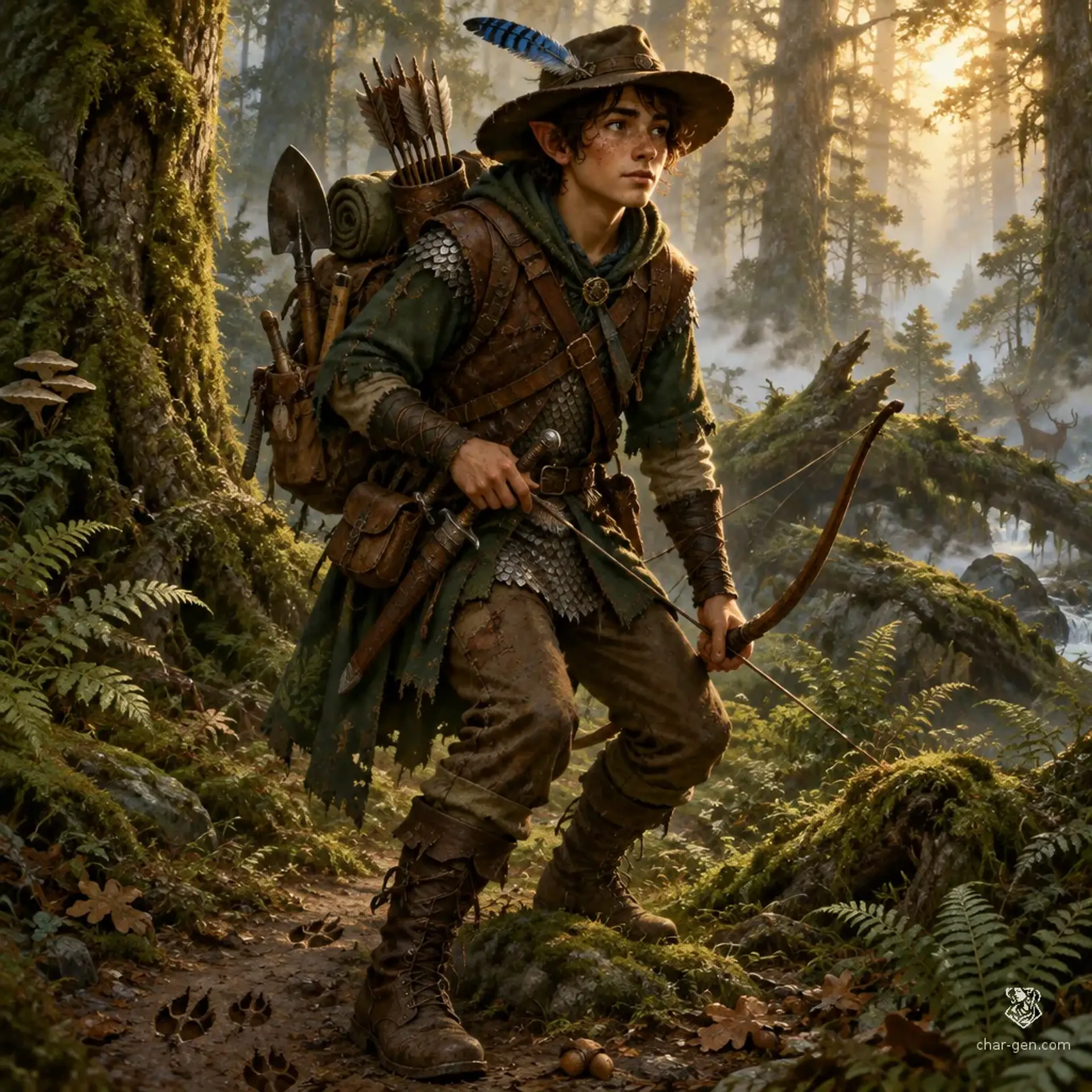 Keld - AI-generated fantasy Character