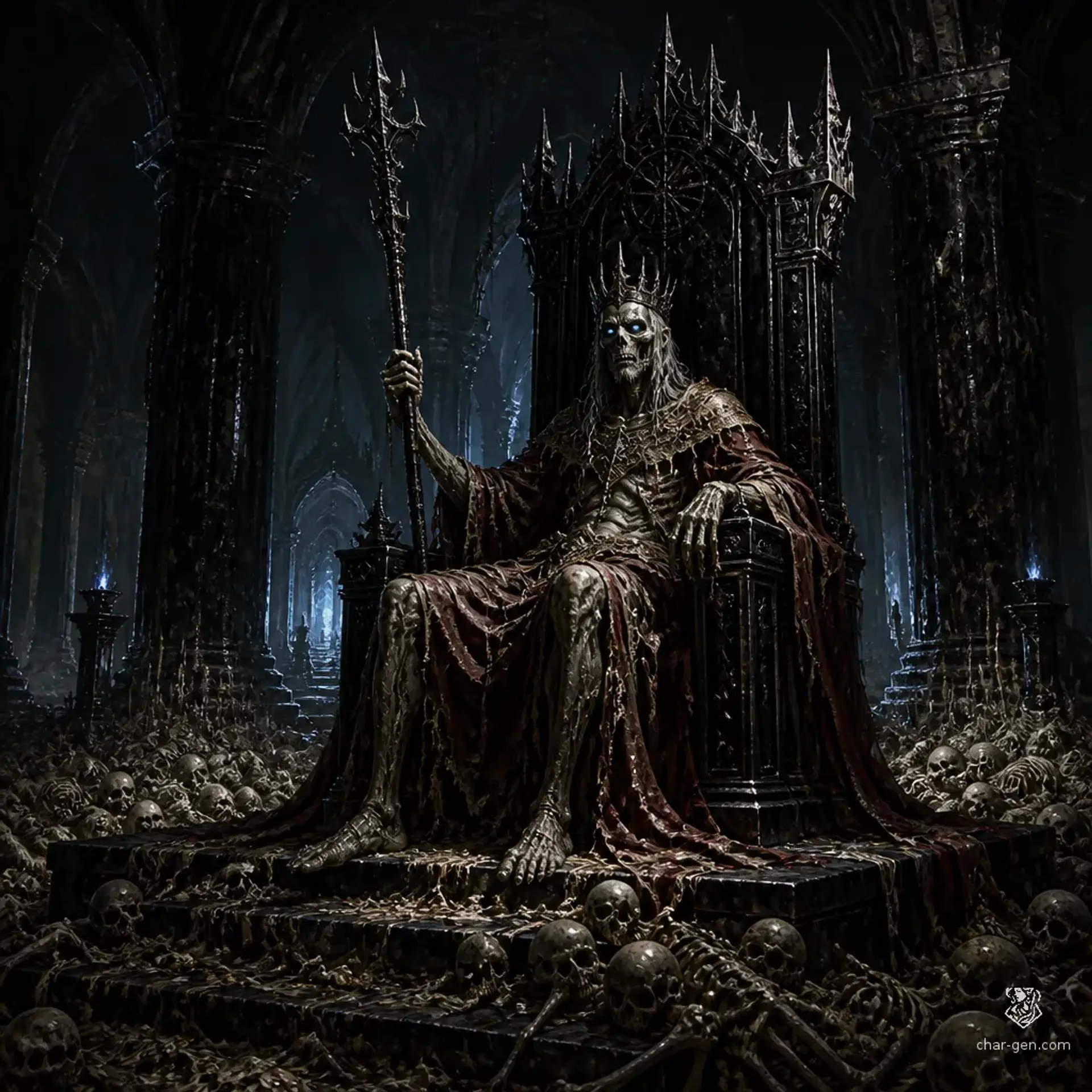 Lord Vaxas - AI-generated fantasy Monster
