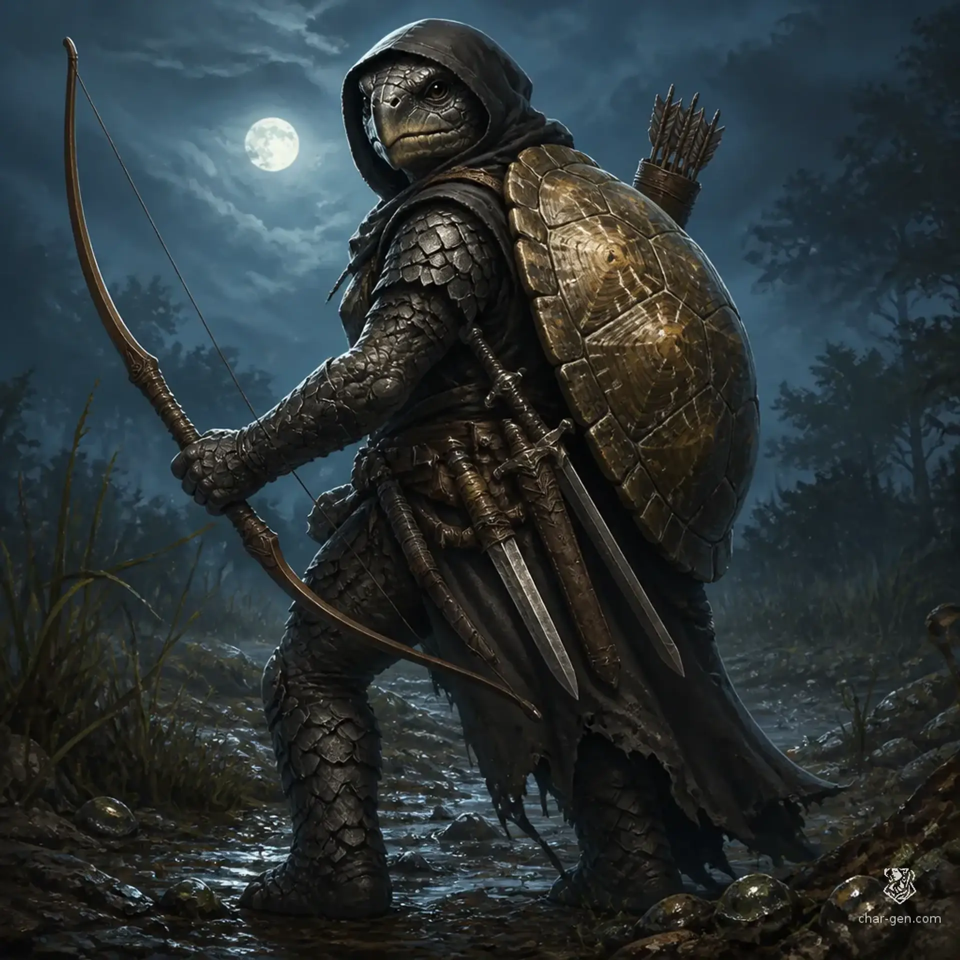 Cement - AI-generated fantasy Character