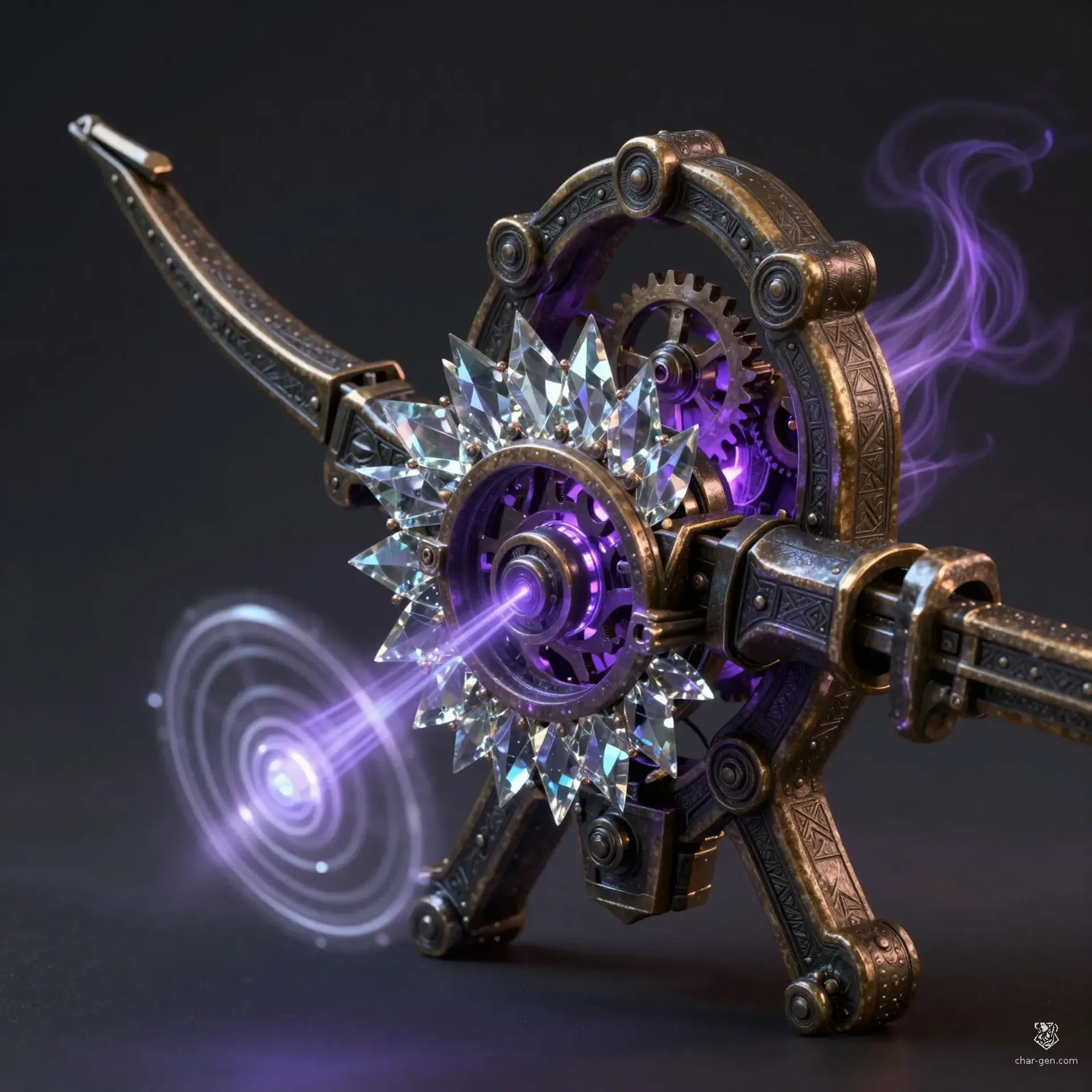 The Gaping Sight of Khazul-Kin - AI-generated fantasy Magic Item