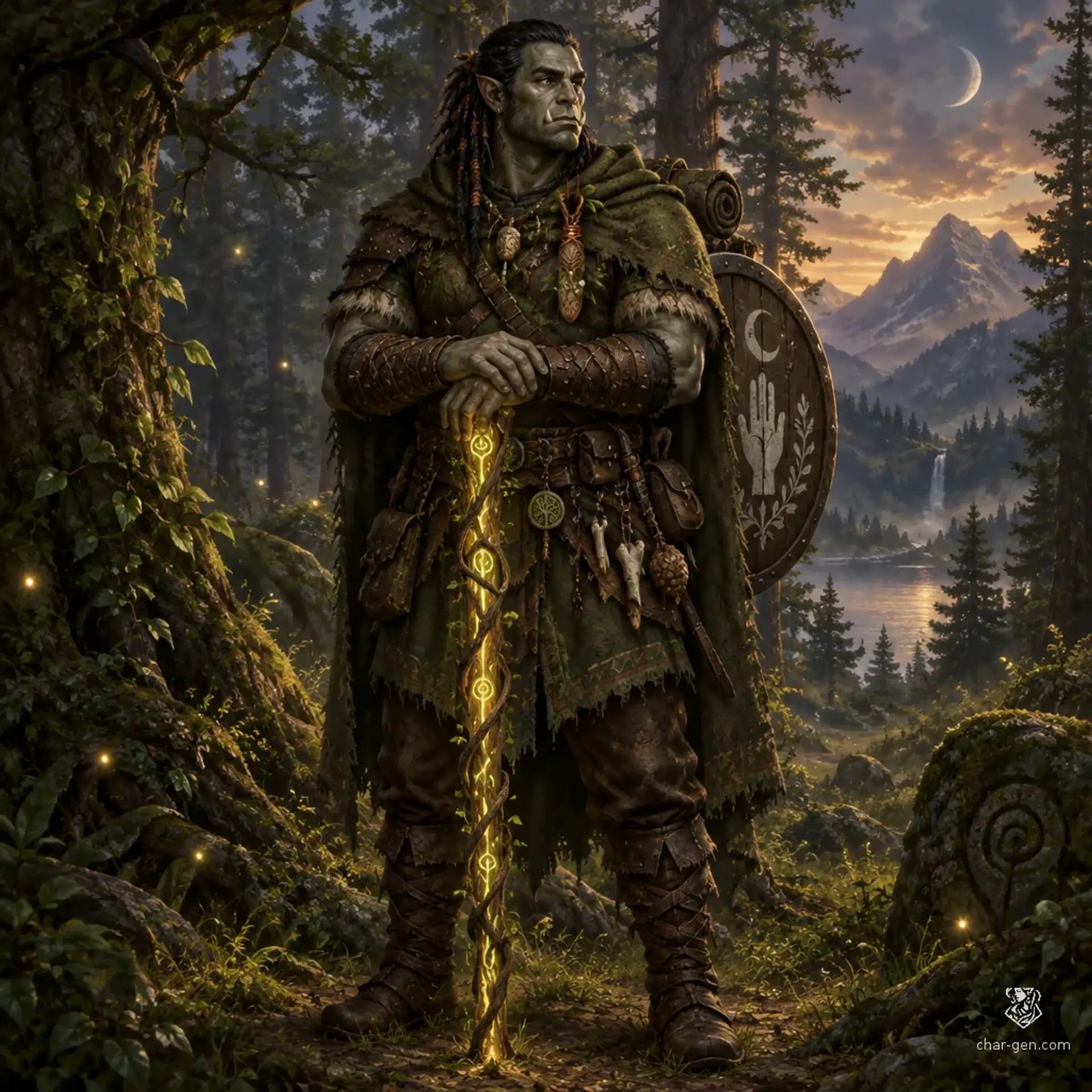 Earl - AI-generated fantasy Character