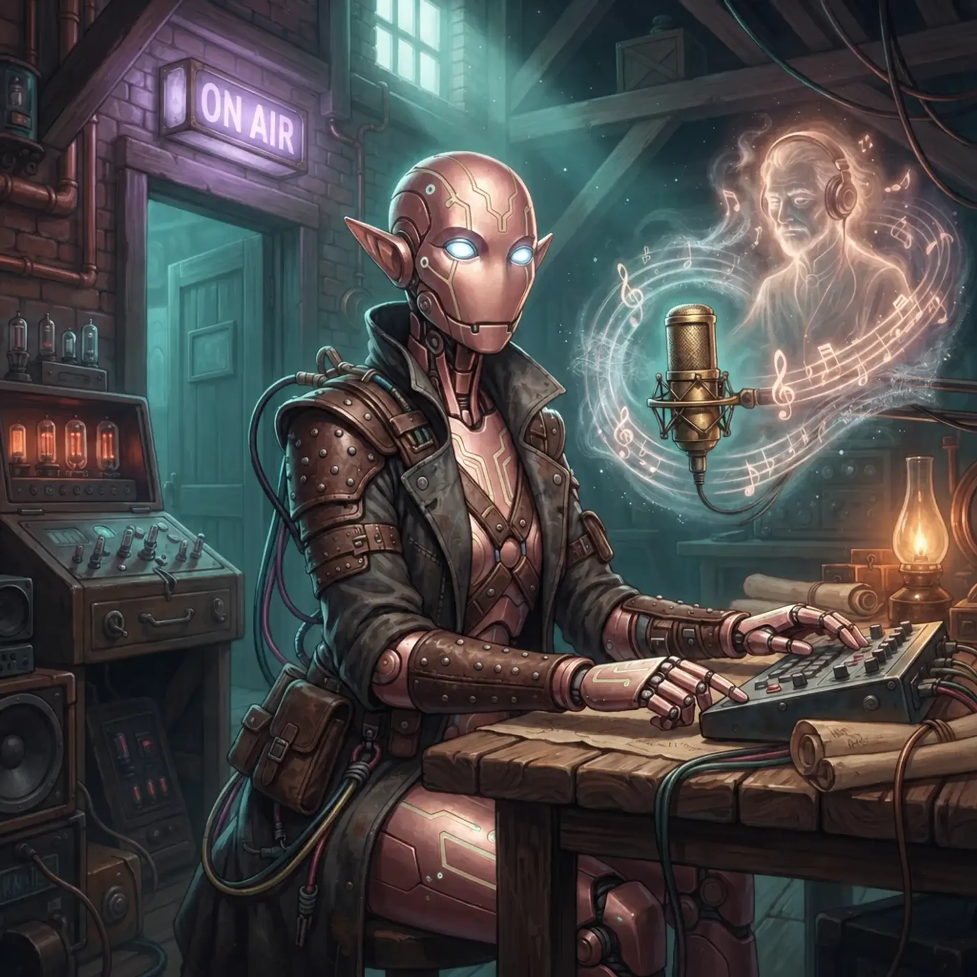 Elaris Vale - AI-generated fantasy Character
