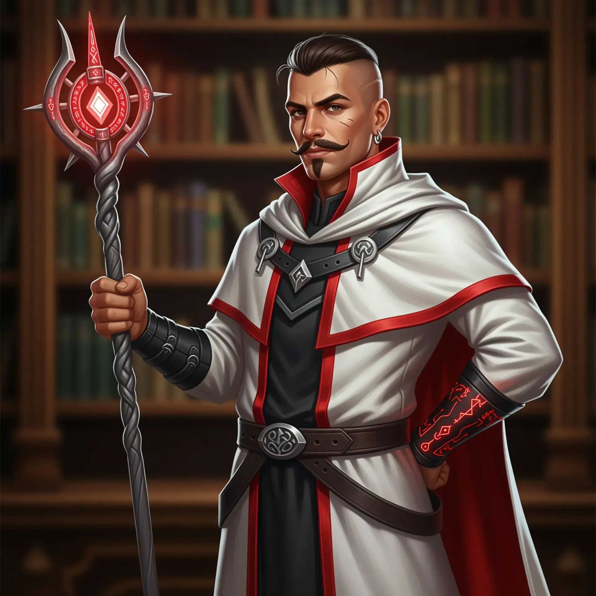 Lareth Vossan - AI-generated fantasy NPC