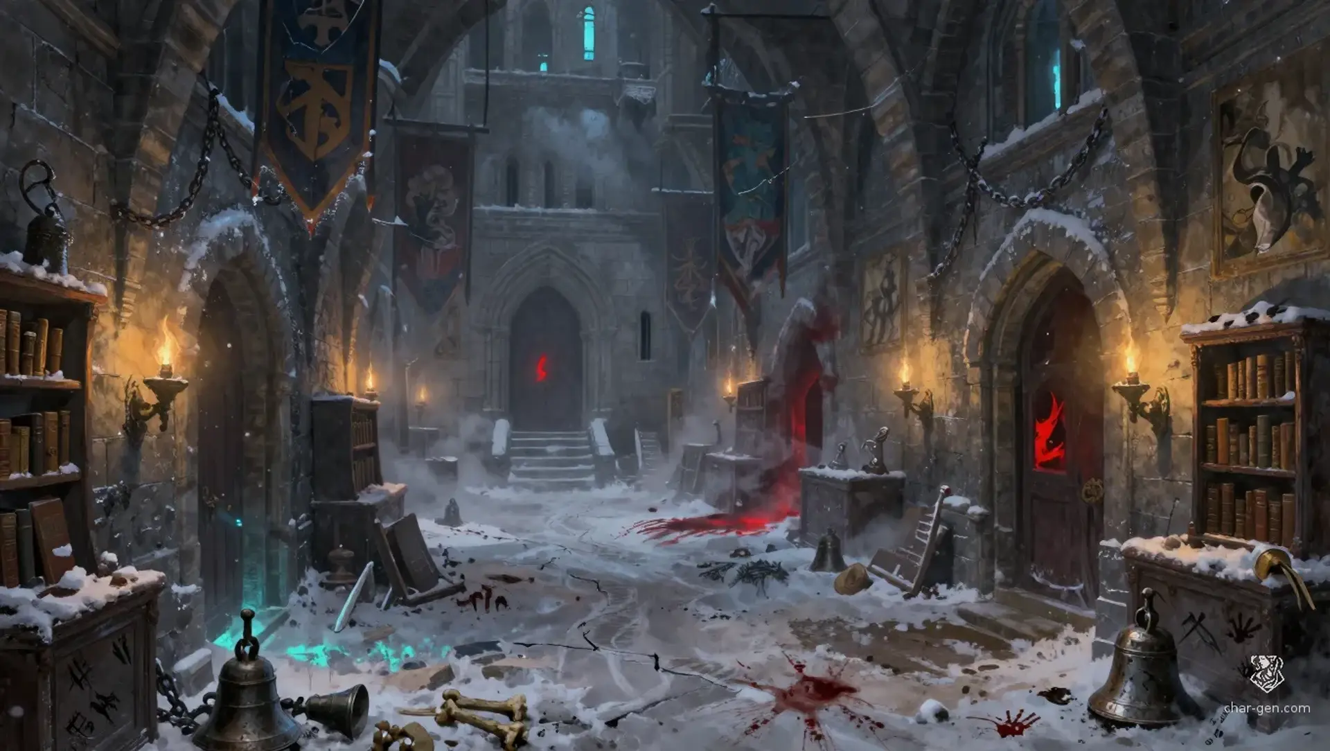 The Overrun Upper Hall