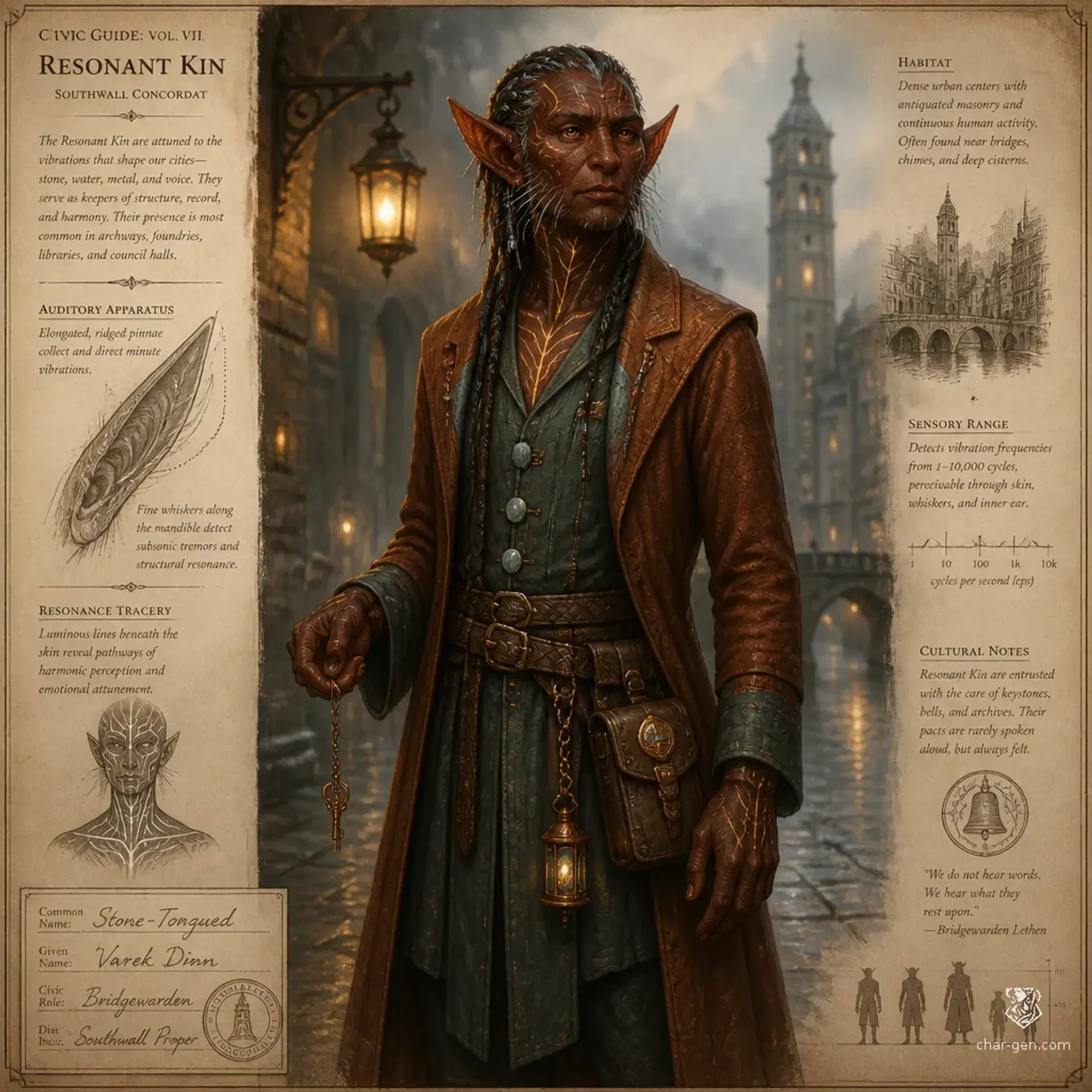 Veyr - AI-generated fantasy Species