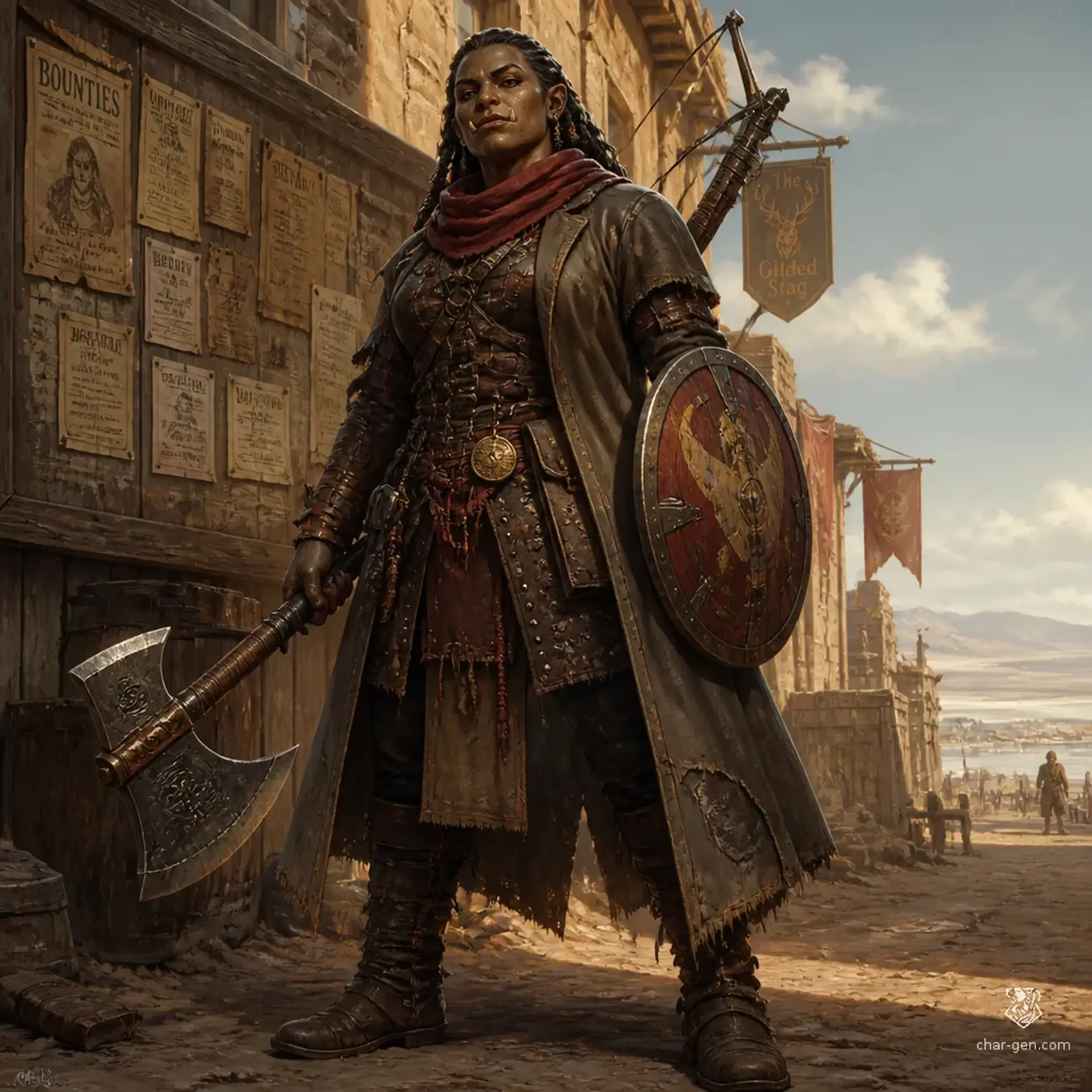 Naku - AI-generated fantasy Character