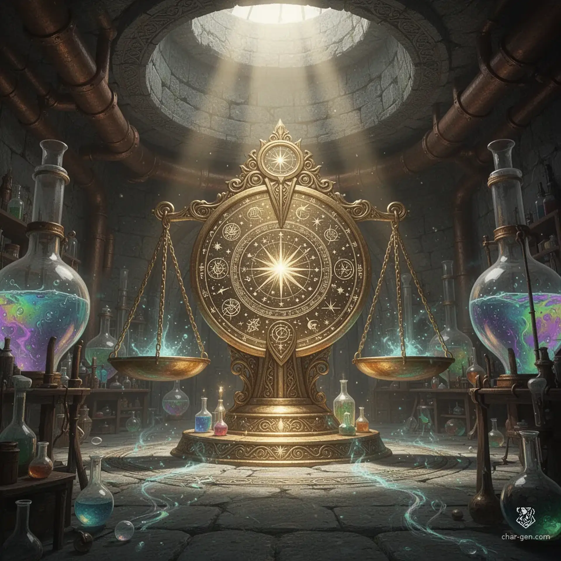 The Scales of Alchemical Penitence