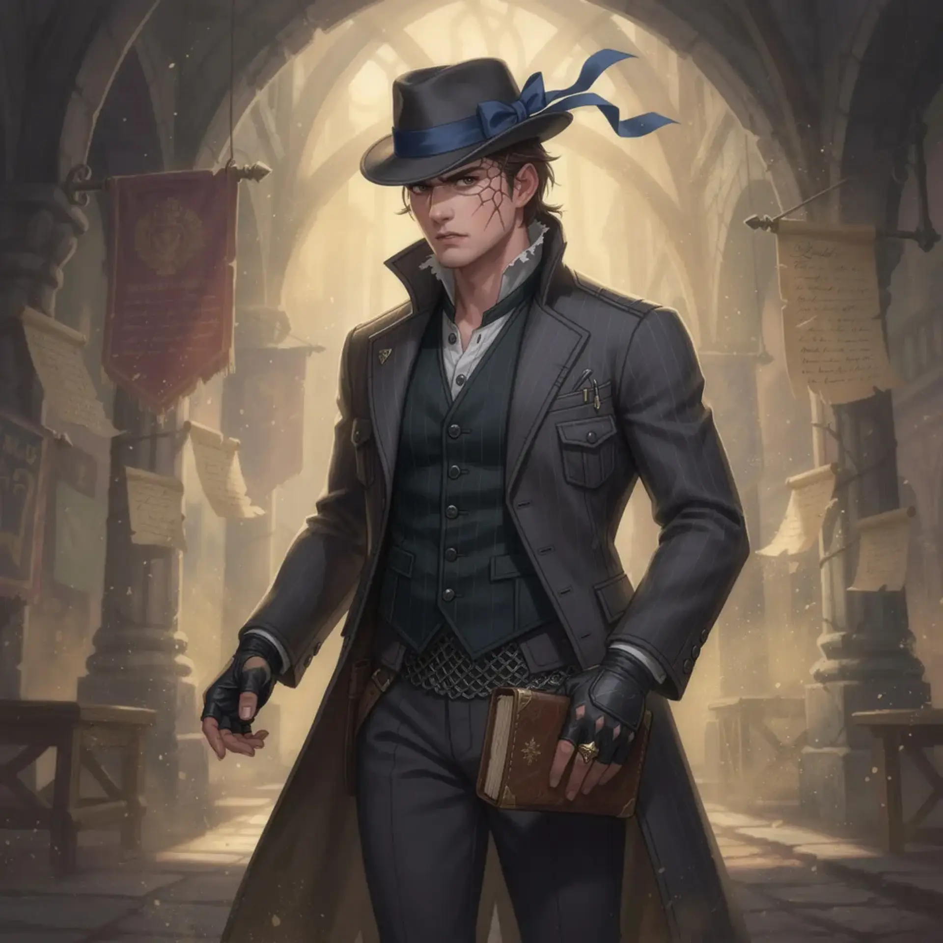 Marius Steelhaven - AI-generated fantasy NPC