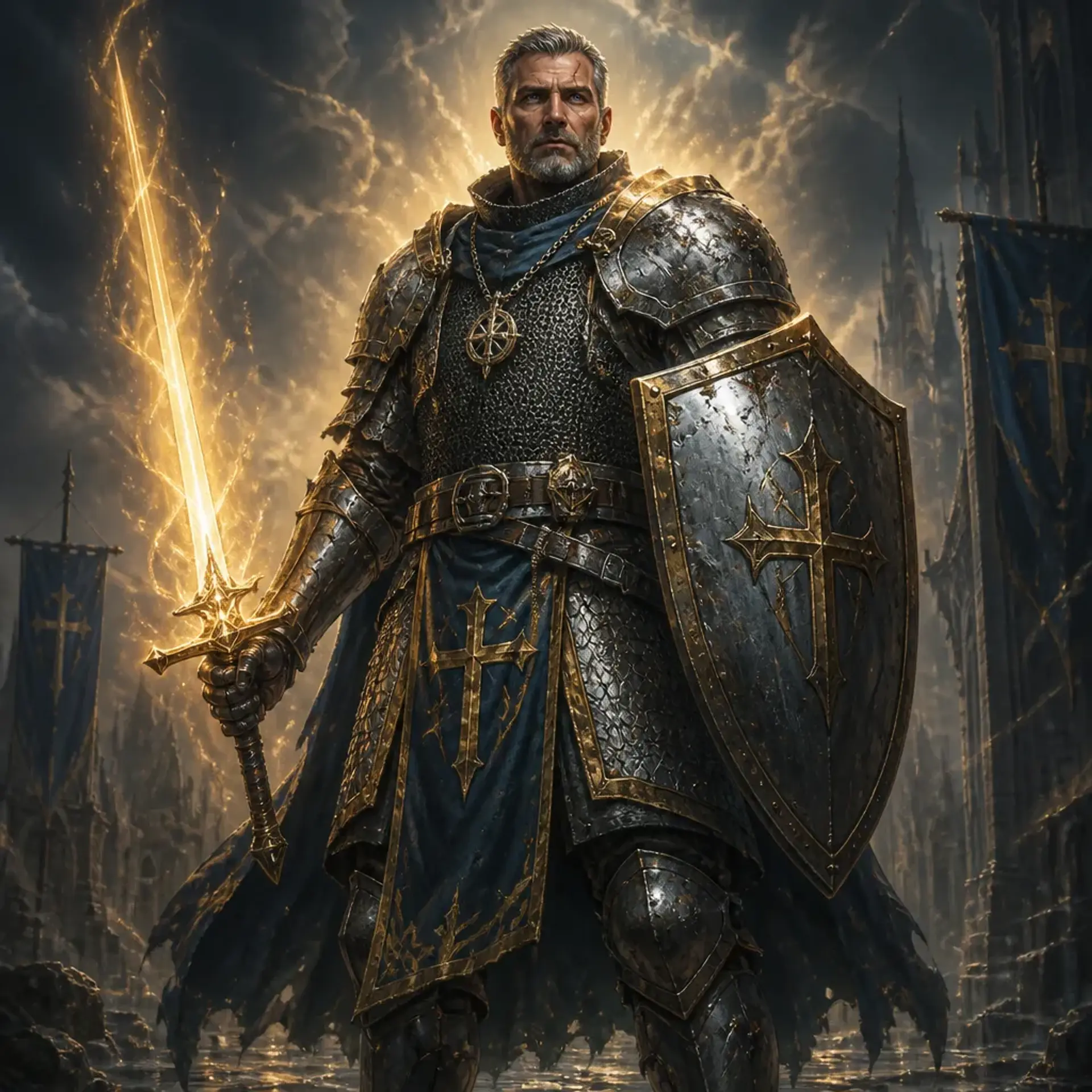 Kaelen Thorne - AI-generated fantasy Character