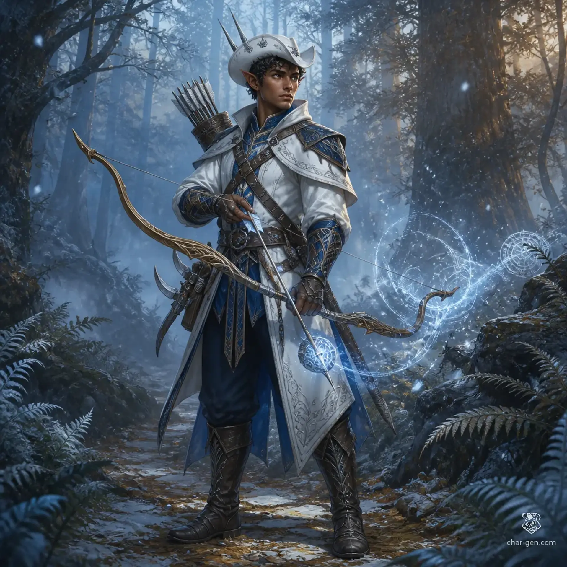 Mosi Oduro - AI-generated fantasy Character