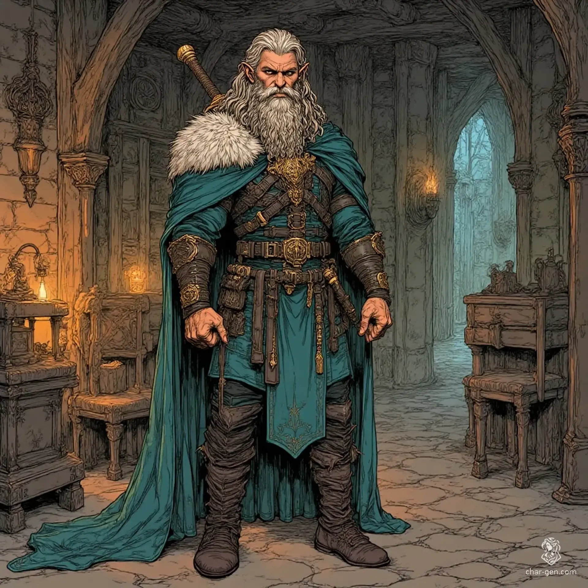 The Swordstone Refuge - AI-generated fantasy Tavern