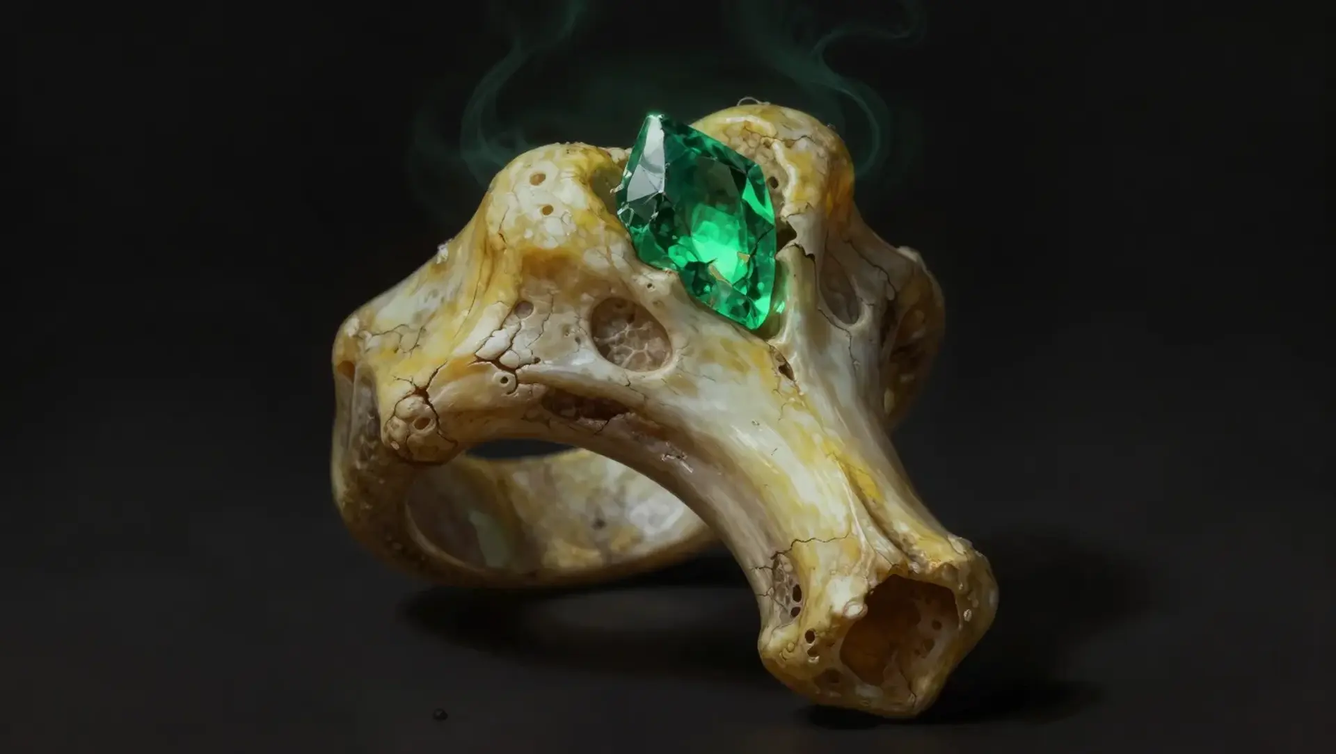 The Ossuary Band - AI-generated fantasy Magic Item