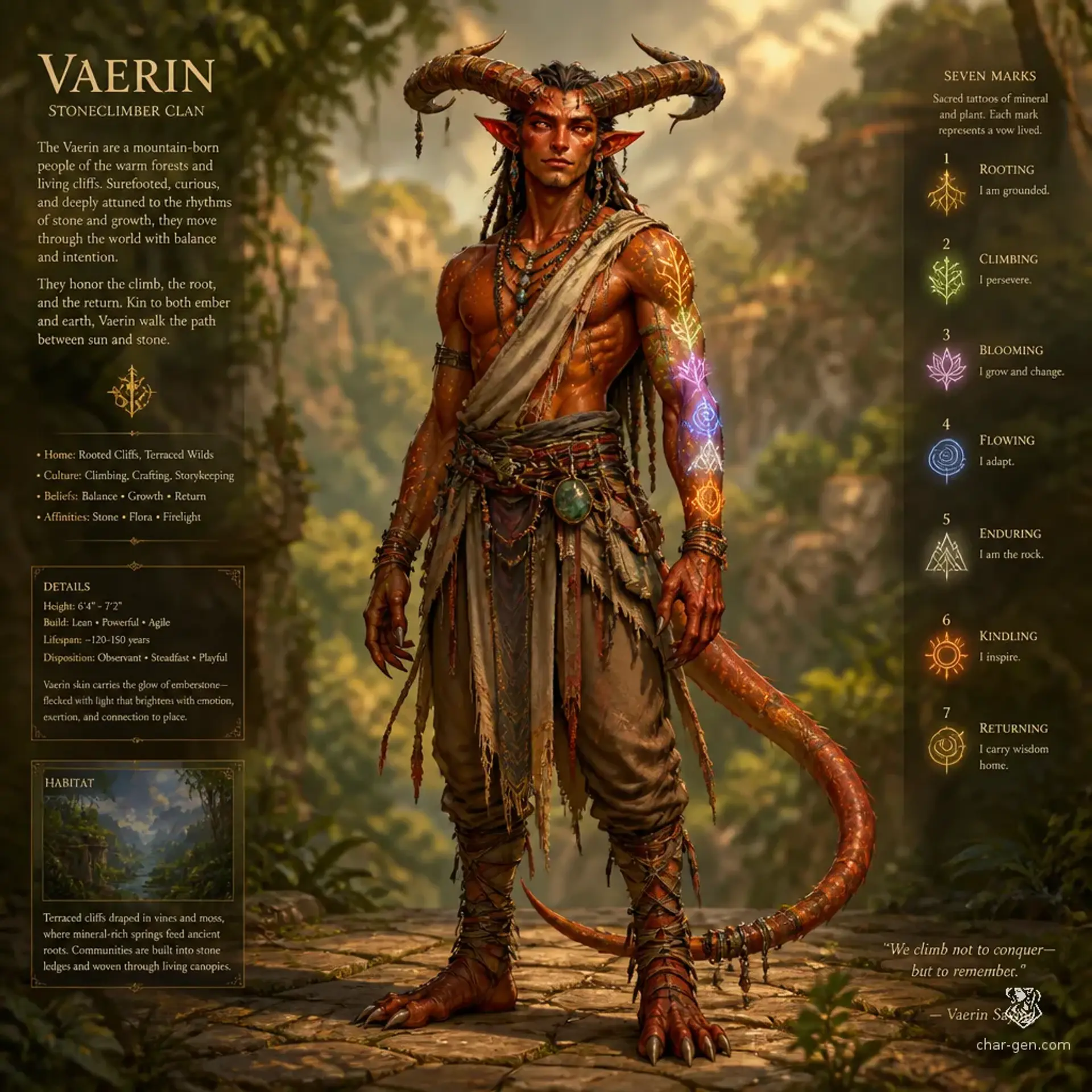 Kassir - AI-generated fantasy Species