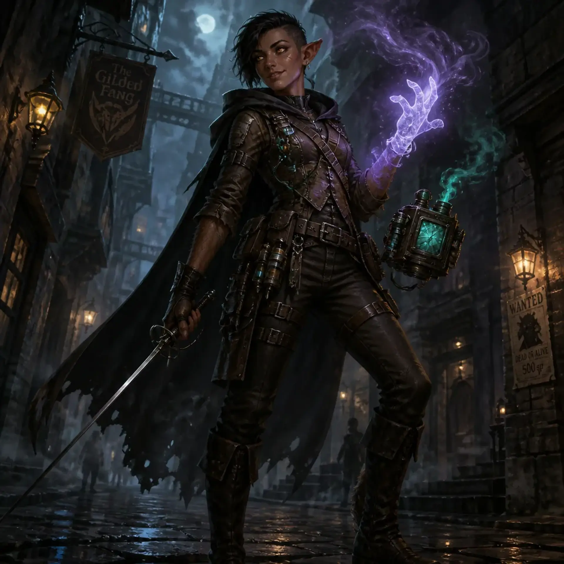 Lycan - AI-generated fantasy Character