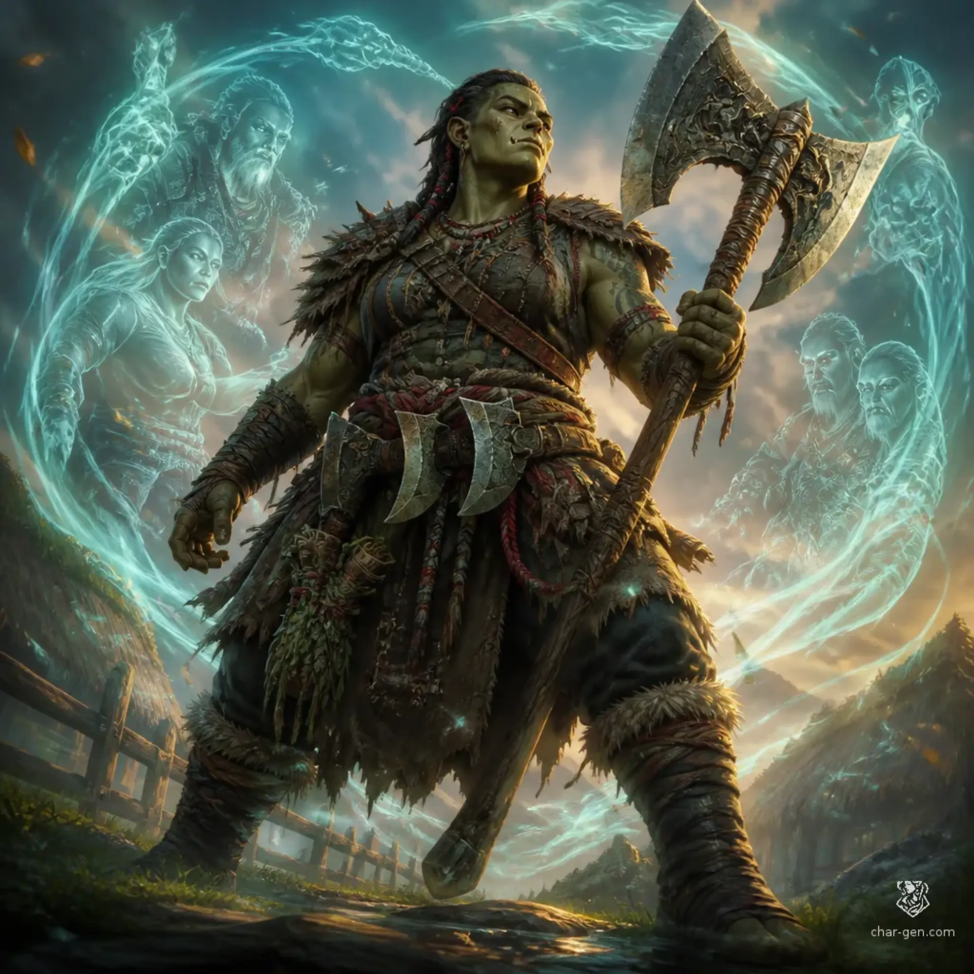 Kest Ironwake - AI-generated fantasy Character