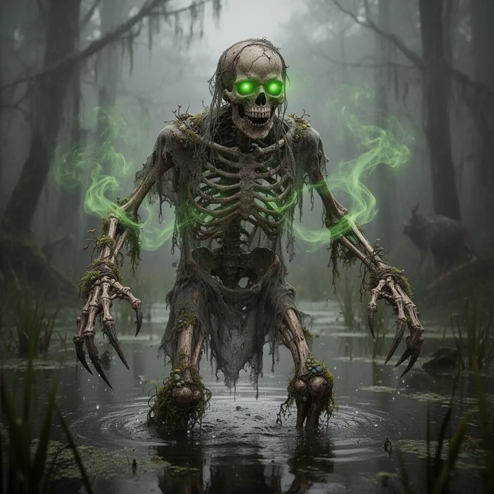 Plague Wight - AI-generated fantasy Monster