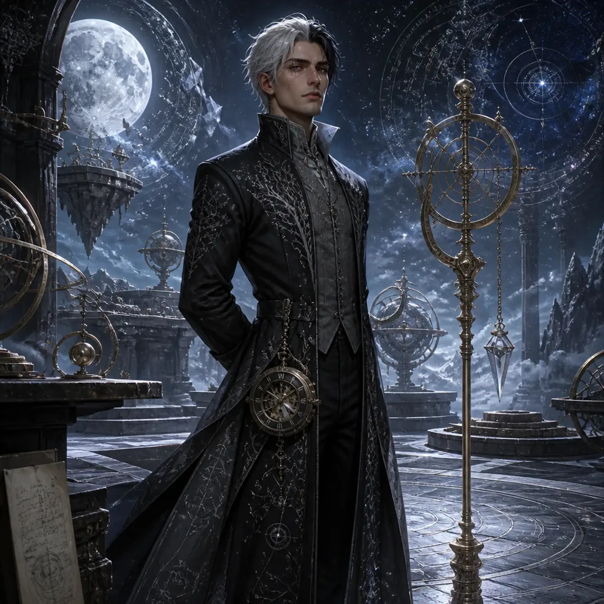 Prime Meridian - AI-generated fantasy NPC