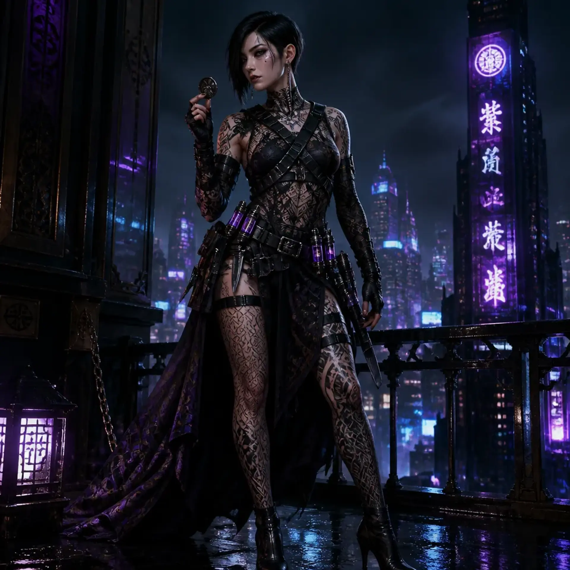 Kaelith Vane - AI-generated fantasy Character