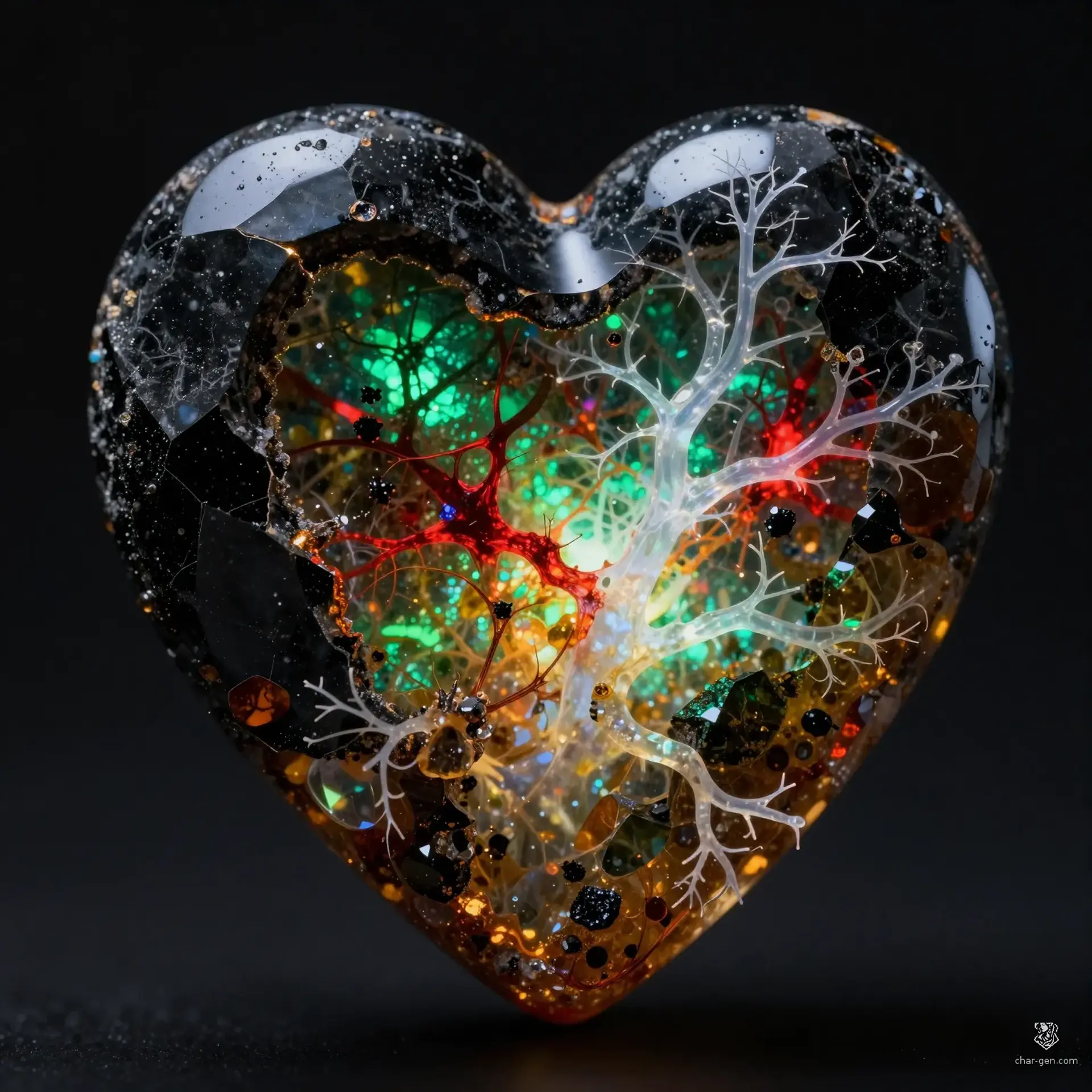 Tridurth's Heart - AI-generated fantasy Magic Item