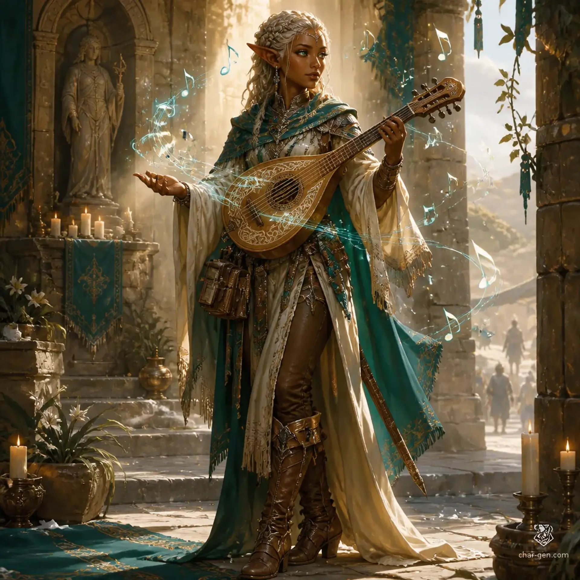 Liora - AI-generated fantasy Character