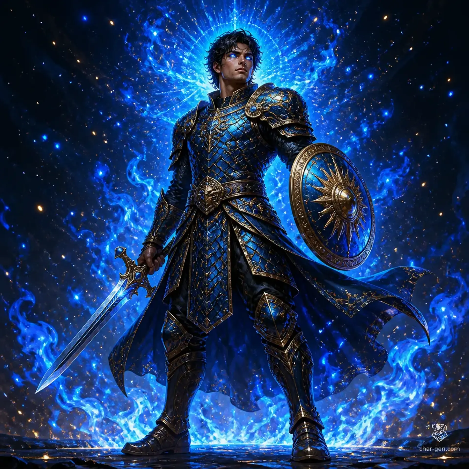 KoRoku - AI-generated fantasy Character