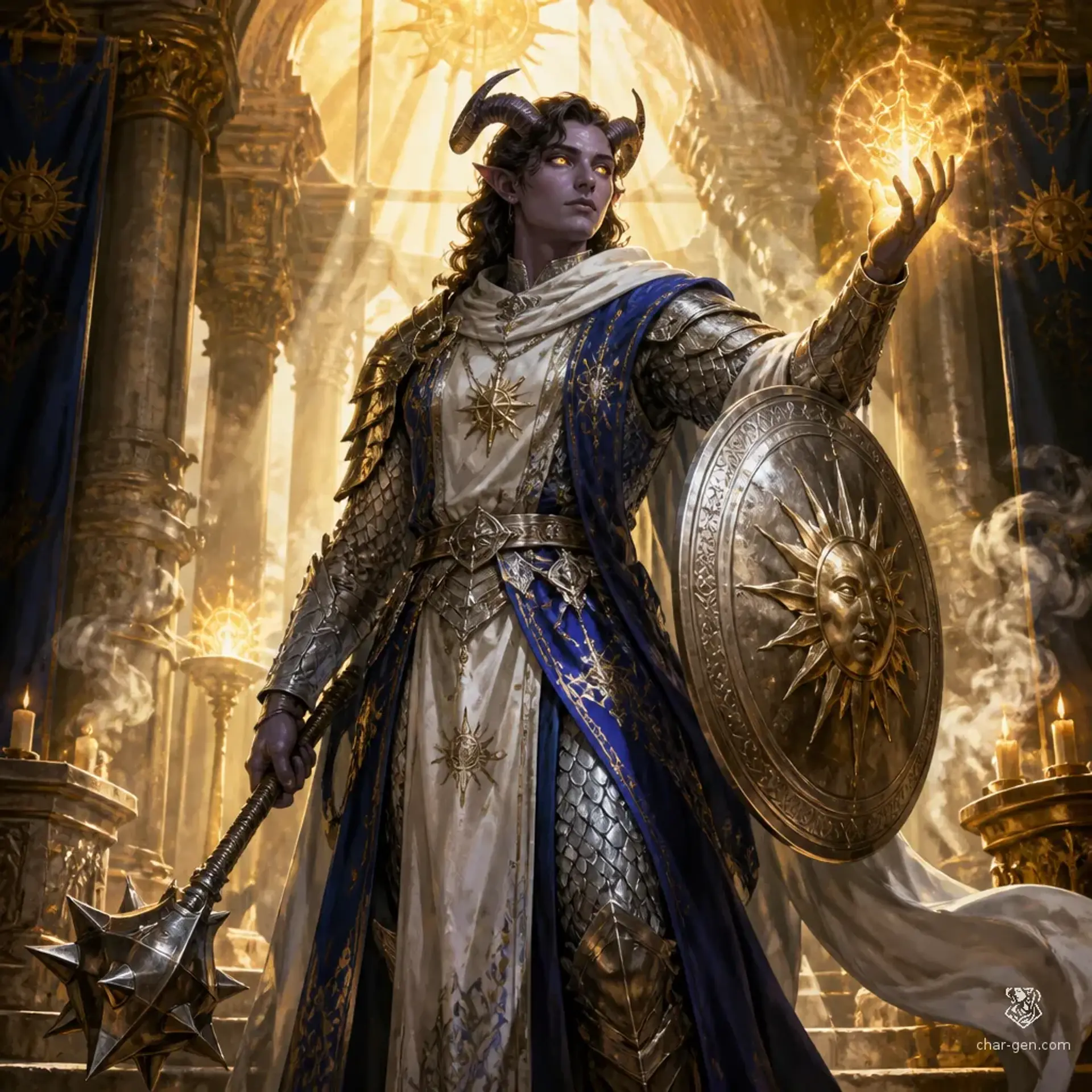 Pax - AI-generated fantasy Character