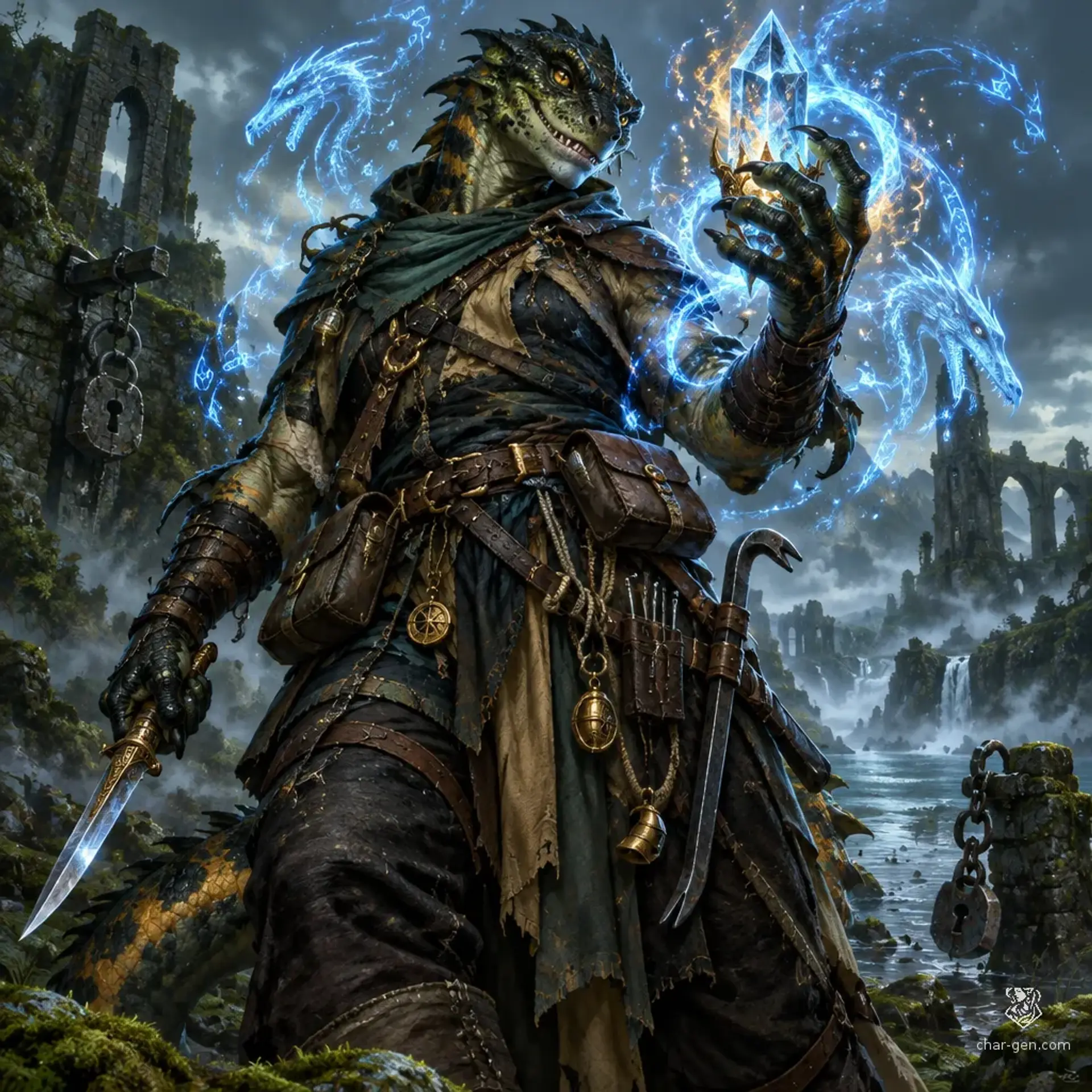 Jack - AI-generated fantasy Character