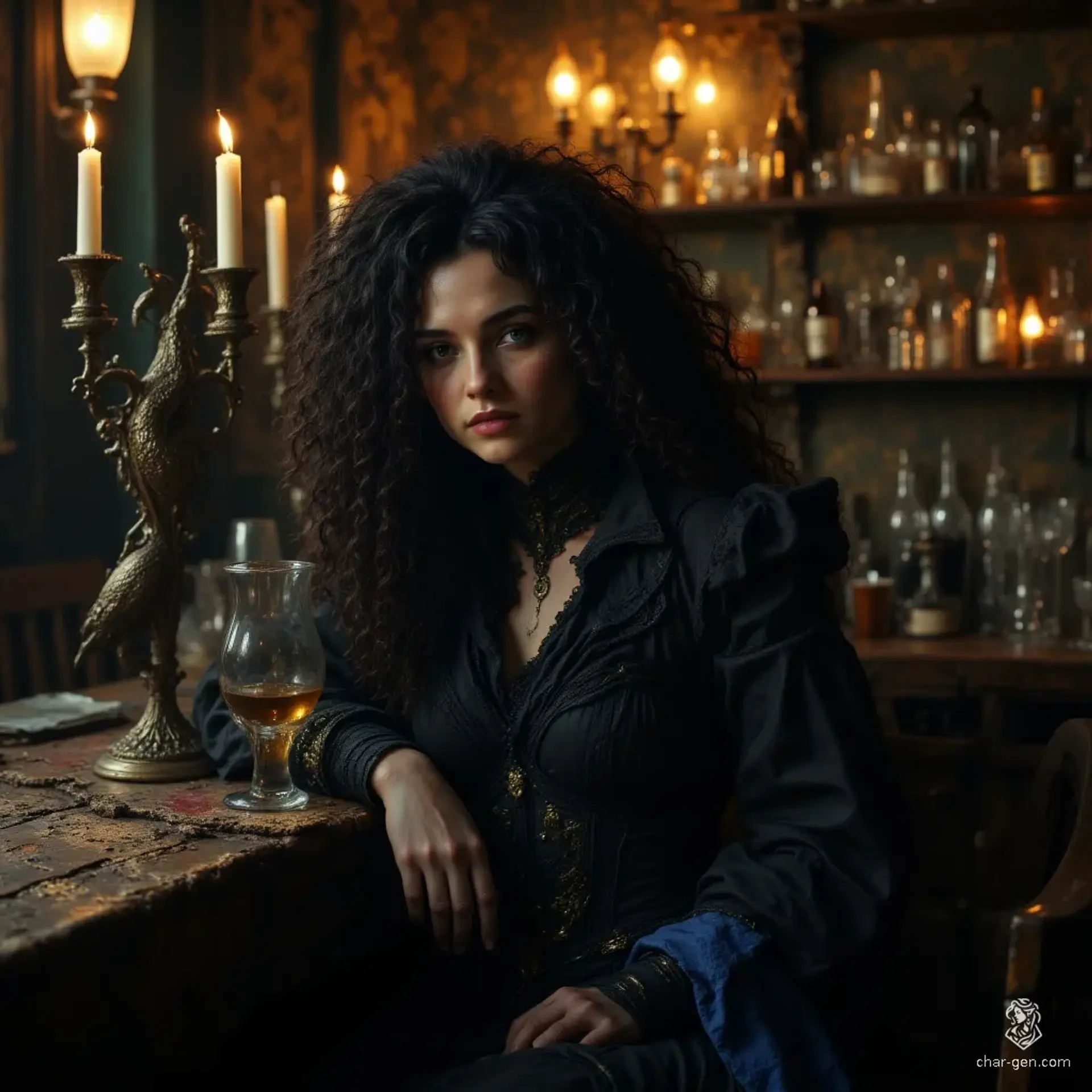 The Crow's Haven - AI-generated fantasy Tavern