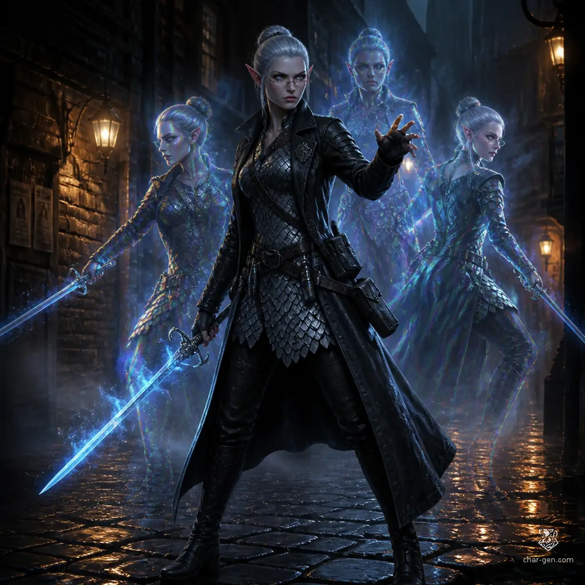 Prim Glenfire - AI-generated fantasy Character