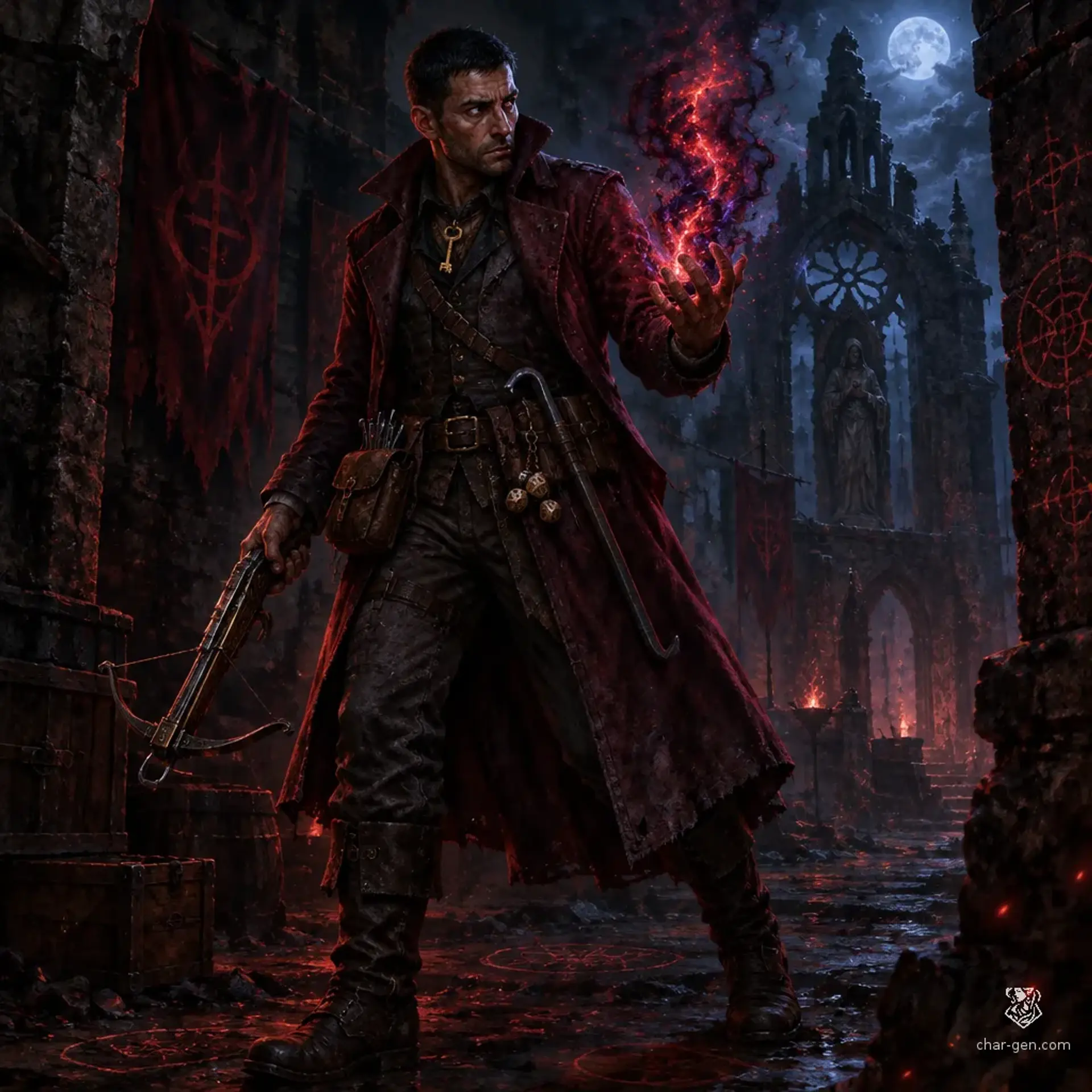 Kito Gajek - AI-generated fantasy Character