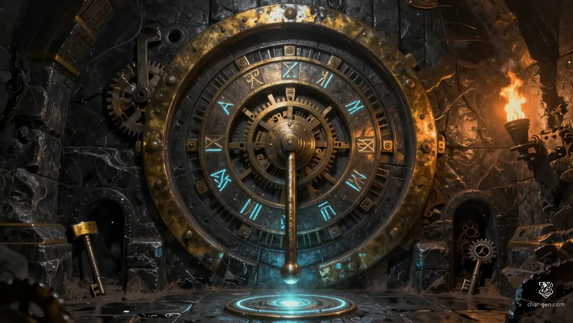 The Twin-Key Brass Vault