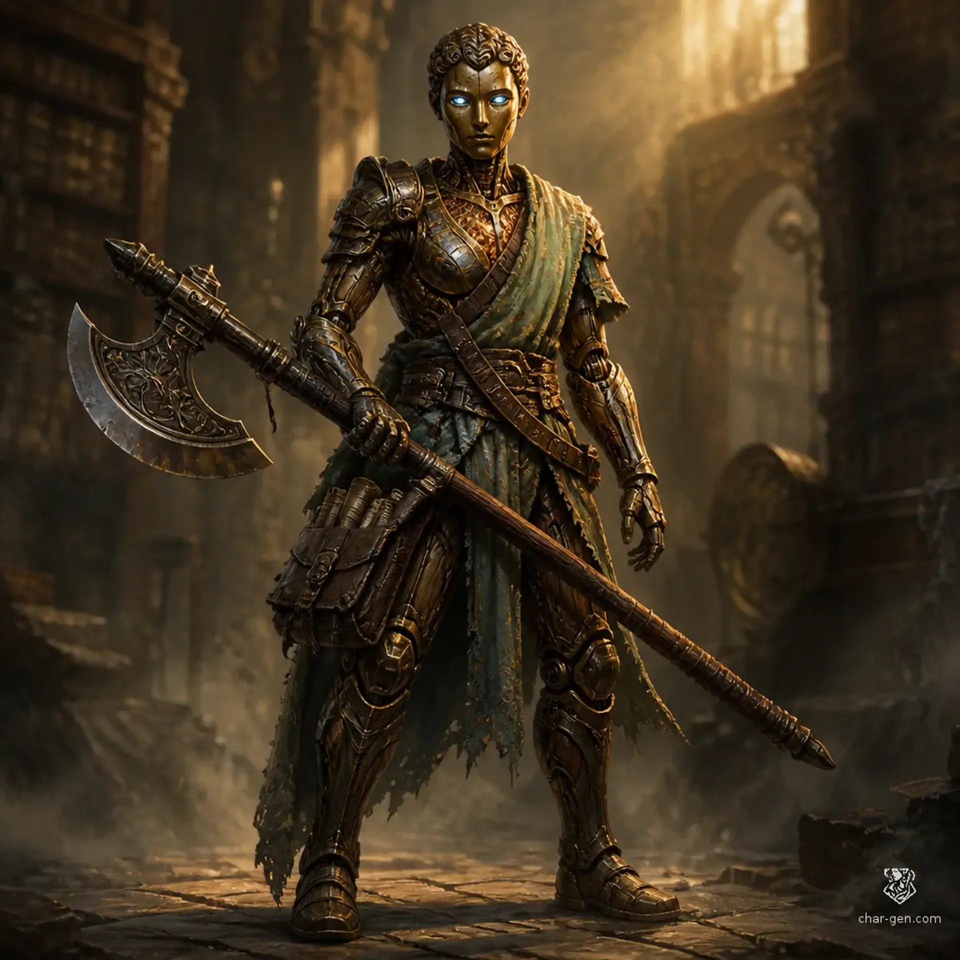 Mahir Dastan - AI-generated fantasy Character