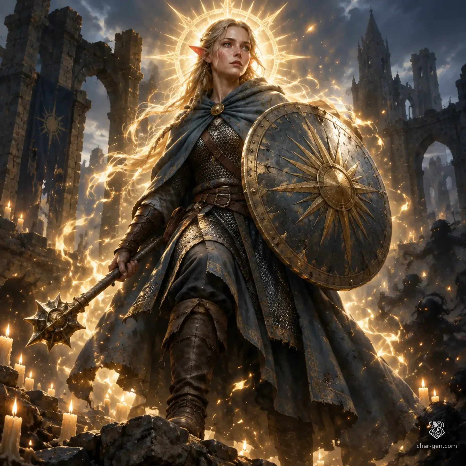 Suviela Koskinen - AI-generated fantasy Character