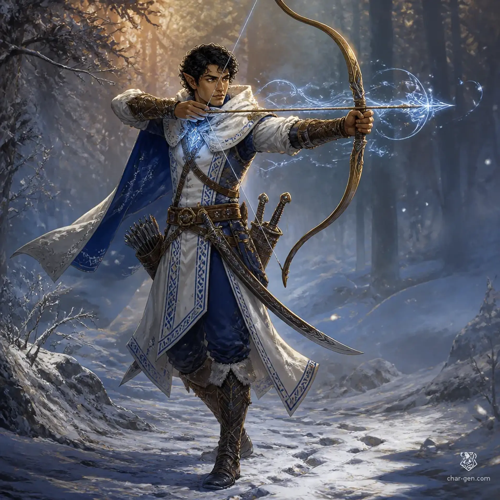 Tzintli Vrak - AI-generated fantasy Character