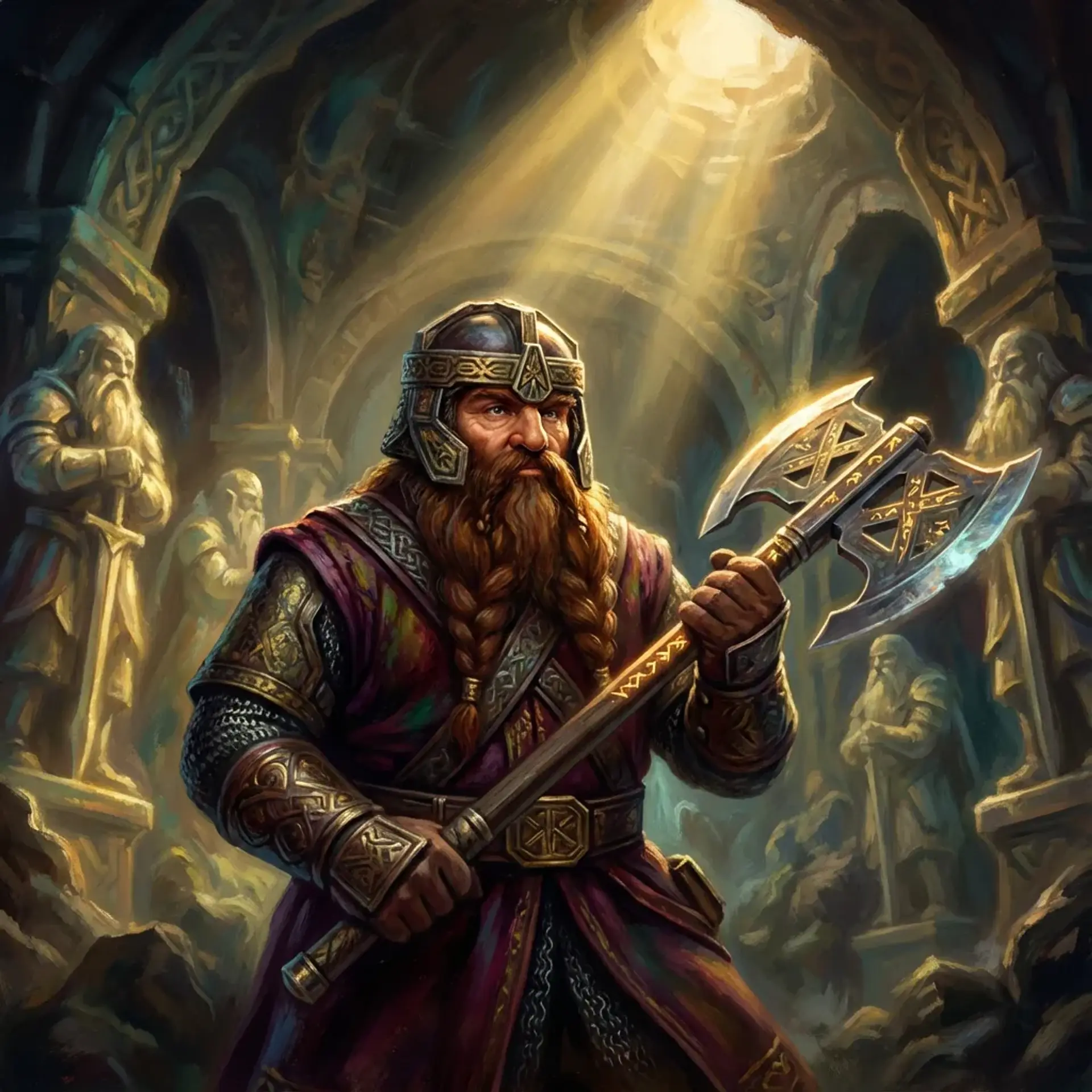 Thordek Ironbrand - AI-generated fantasy NPC