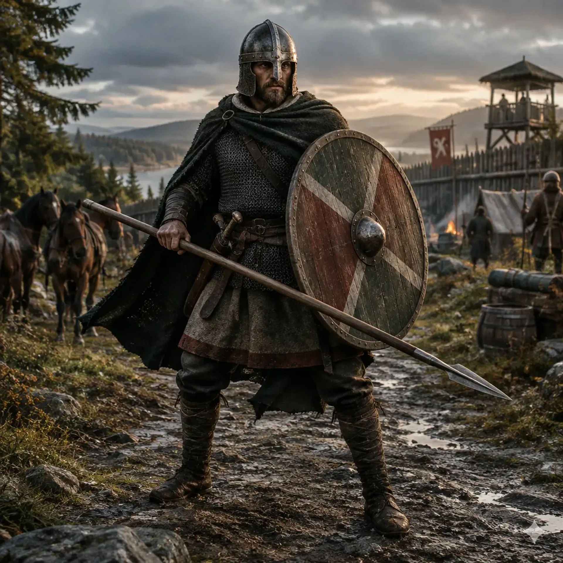 Late Antique Germanic Warrior