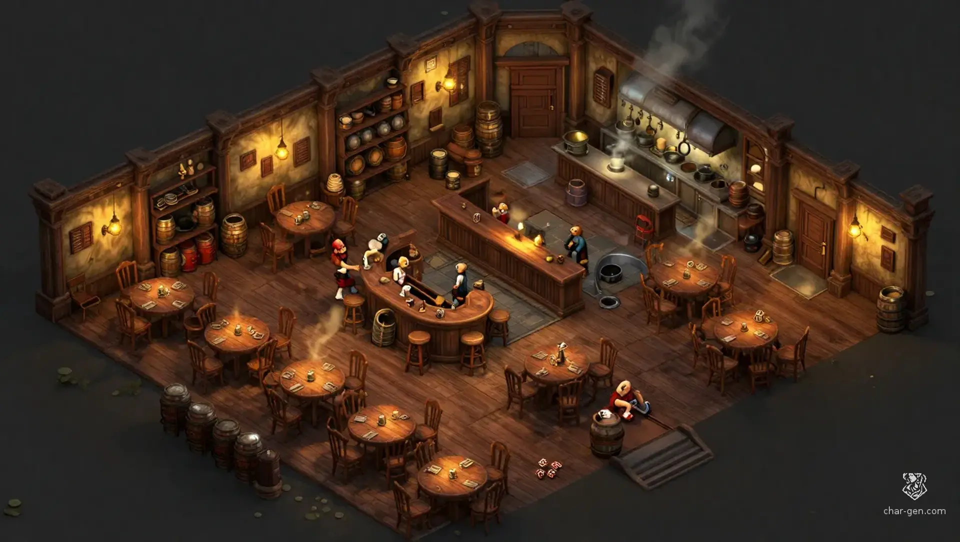 Stop the Quiet Robbery - AI-generated fantasy Encounter