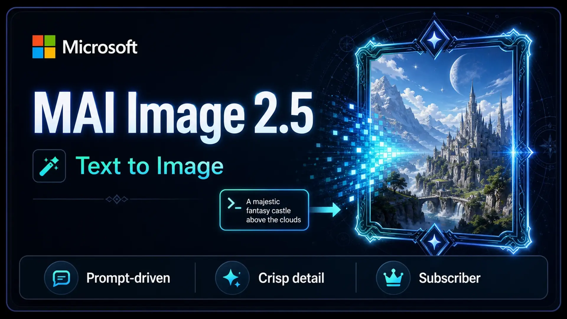 MAI Image 2.5 AI Image Generator