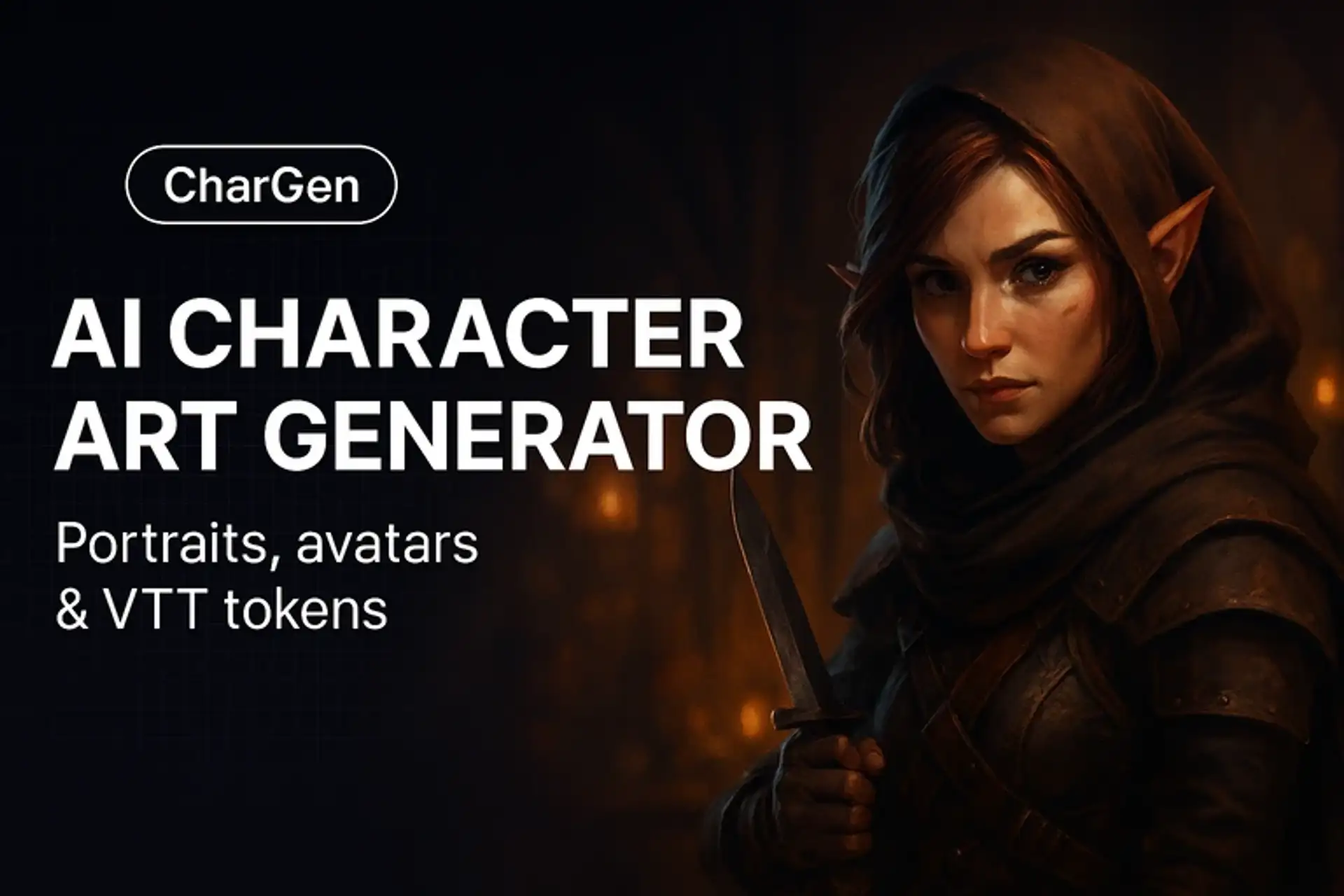 AI-generated D&D character art examples