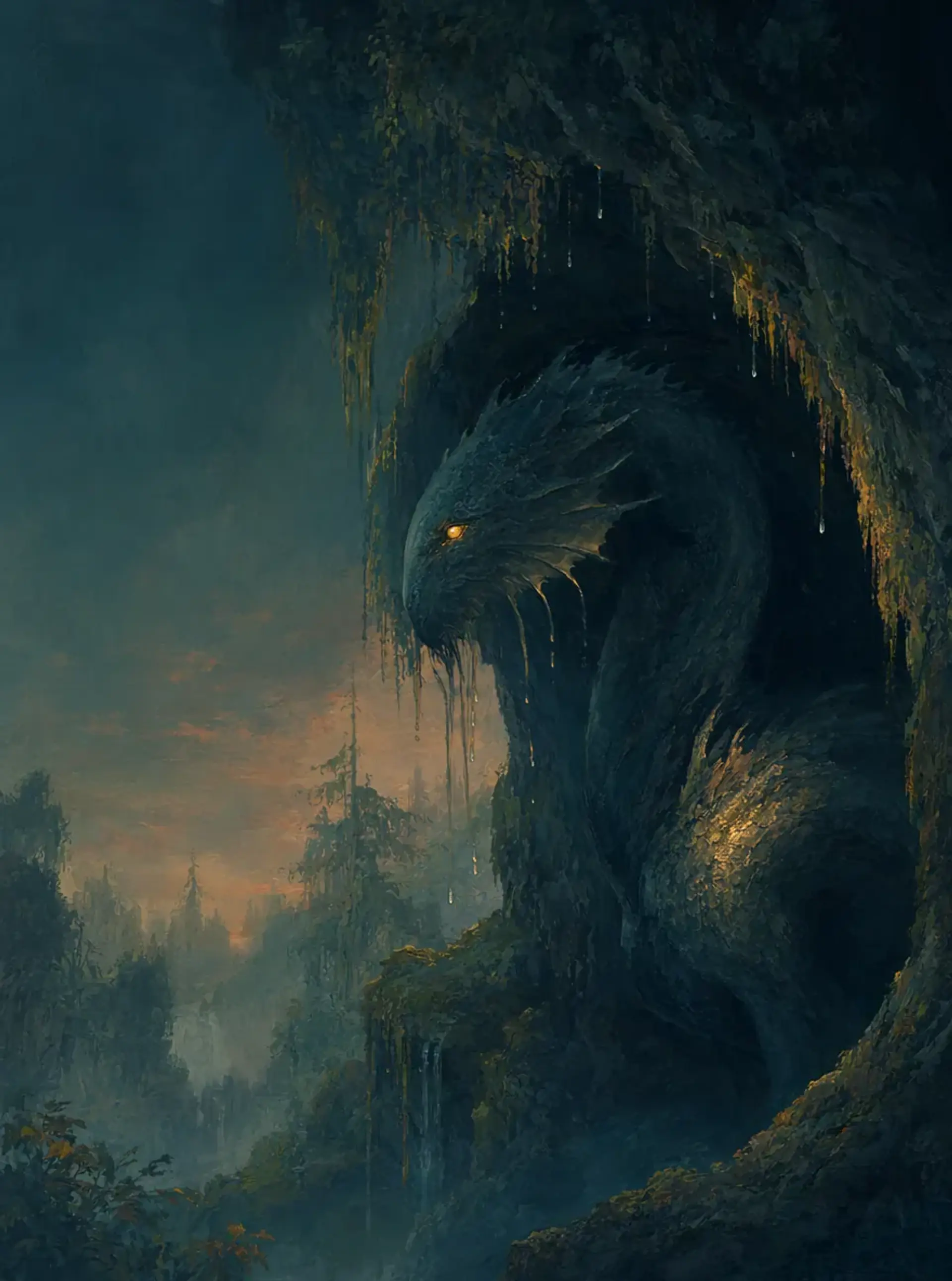 Monster generator, painted vignette