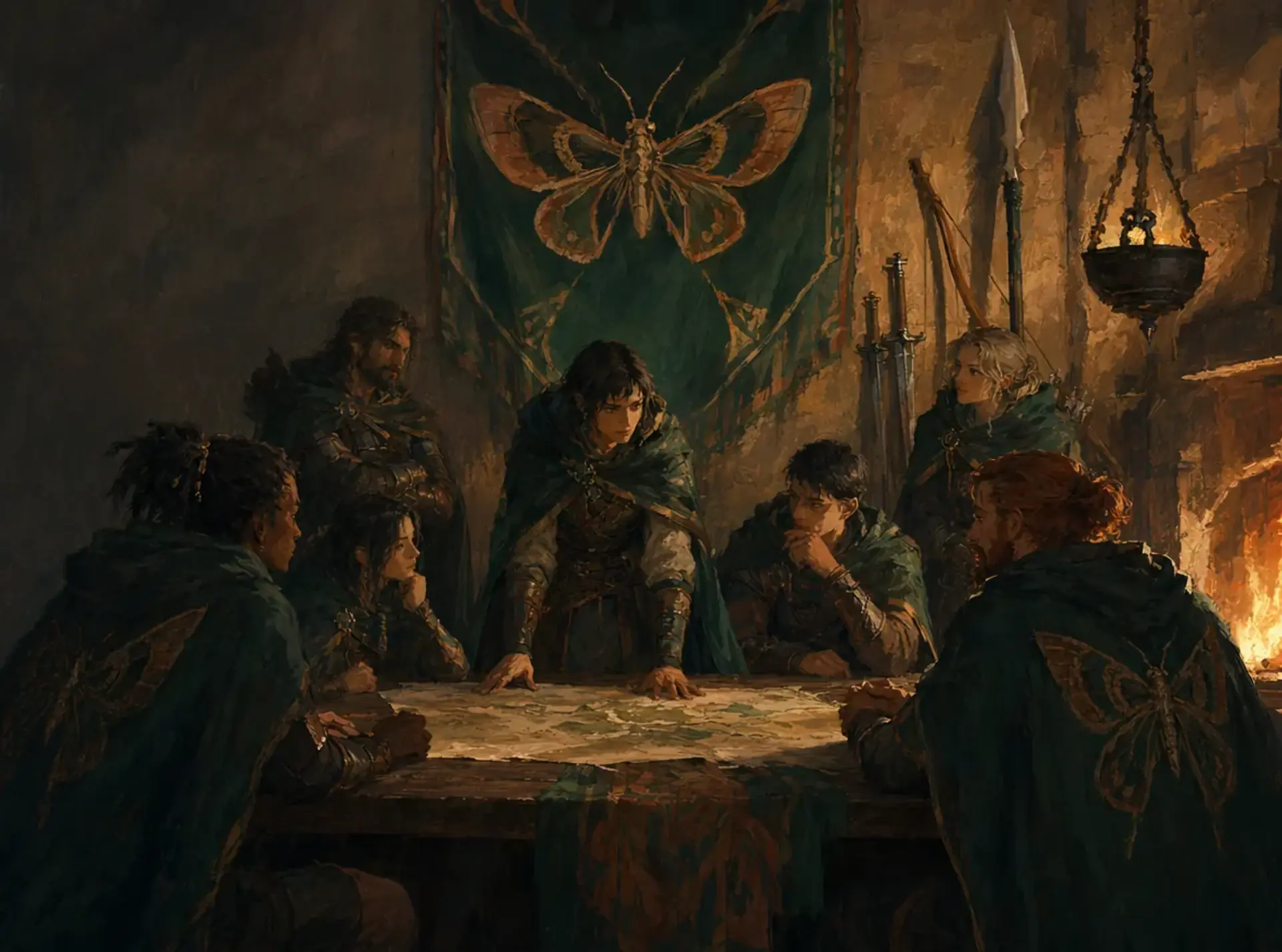 Faction generator, painted vignette