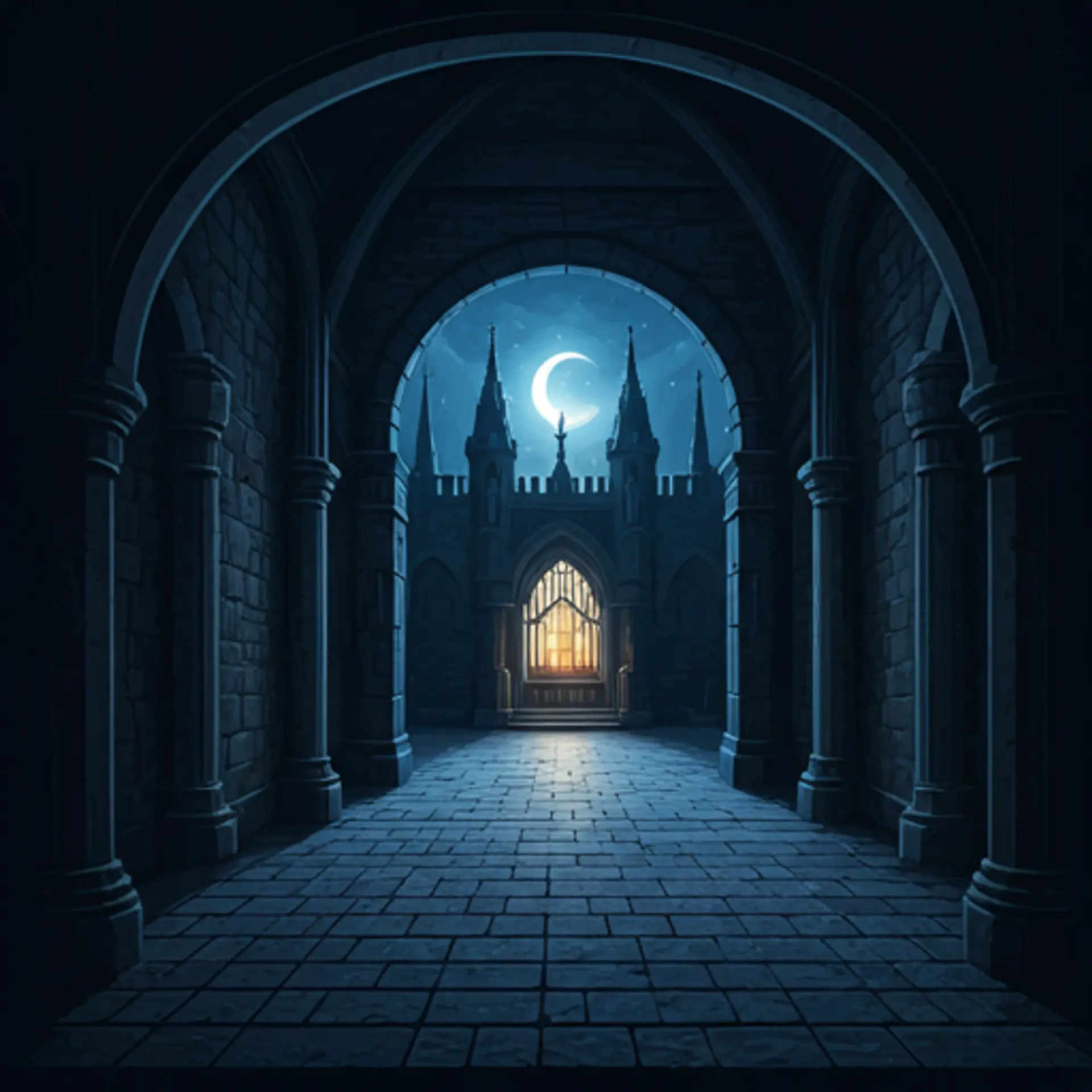 Town Block atmospheric scene